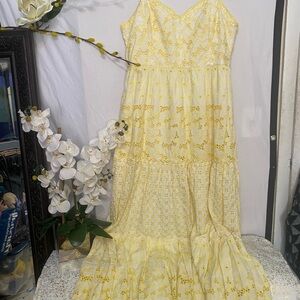 Lilly Pulitzer Sunny  Floral Maxi Dress